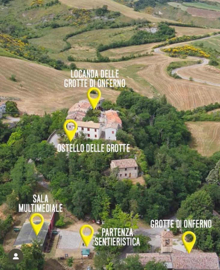 Locanda Delle Grotte Di Onferno Gemmano Exterior foto
